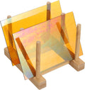 PATIKIL 4 x 6 Inch Transparent Stained Glass Sheets, 2 Sheets Mosaic Glass by PATIKIL