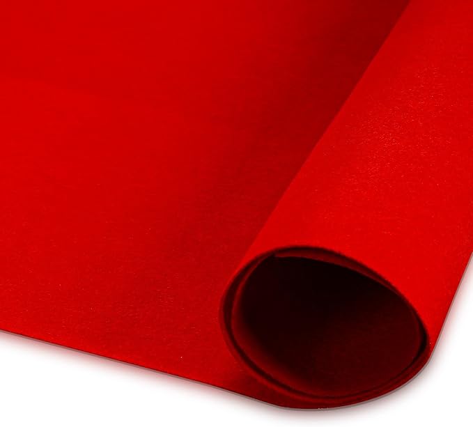 red Felt Sheets 36 X 36 inht Felt Sheets by buynow