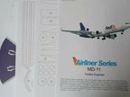 MOUDOAUER 1:100 Paper MD-11 Air Plane 3D Model Aircraft Model Simulation - Image 9