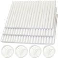 60pcs Wax Seal Sticks, Pearl White Sealing Wax Sticks, HOSEALING Glue Gun Wax by HOSEALING