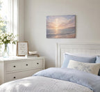 LRTNMTJ Christian Sunset Beach Canvas Wall Art Religious Cross Ocean Poster - Image 6