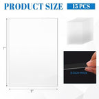 TKOnline 15 PCS Plexiglass Sheets, Invitations, Poster Frames Plastic Board - Image 2