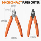KATA Micro Wire Cutters Pliers: Precision Flush Cutter Tool - Image 2