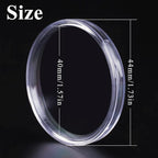 180P Clear Plastic Coin Capsules, Dollar Coin Holder, 40mm Silver Coin Storage - Image 3