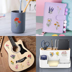 60Pcs Nature Flower Botanical PET Stickers Waterproof Aesthetic Floral - Image 5