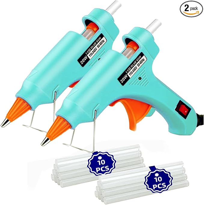 Hot Glue Gun Kit Mini: Mini Hot Glue Guns Kit by OUREPOCA