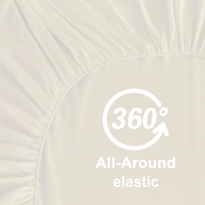 Hotella 100% Microfiber Full Size Fitted Sheet Only, Machine Washable and - Image 5