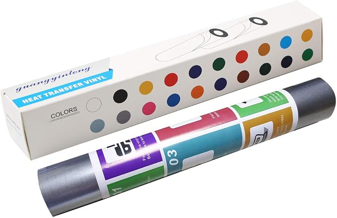 guangyintong Reflective Heat Transfer Vinyl HTV Rolls, HTV Vinyl - Image 2