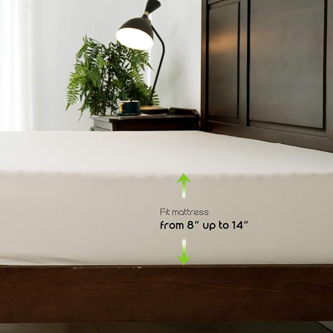Fitted Sheet- COSMOPLUS Full Fitted Sheet Only（No Flat Sheet or Pillow Shams） - Image 5