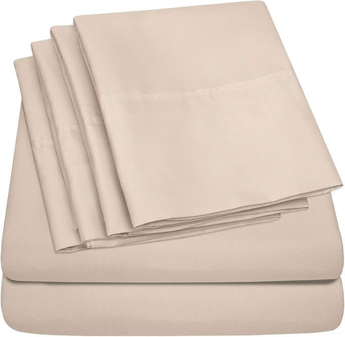 Sweet Home Collection 6 Piece 1500 Supreme Collection Brushed Microfiber Deep by SweetHomeCollection