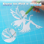HTVVETUR Glow in The Dark HTV Heat Transfer Vinyl Roll 12 Inch by 20 Feet Iron - Image 3
