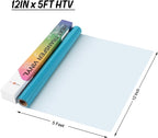 HTVRONT HTV Vinyl Rolls Heat Transfer Vinyl - Image 7