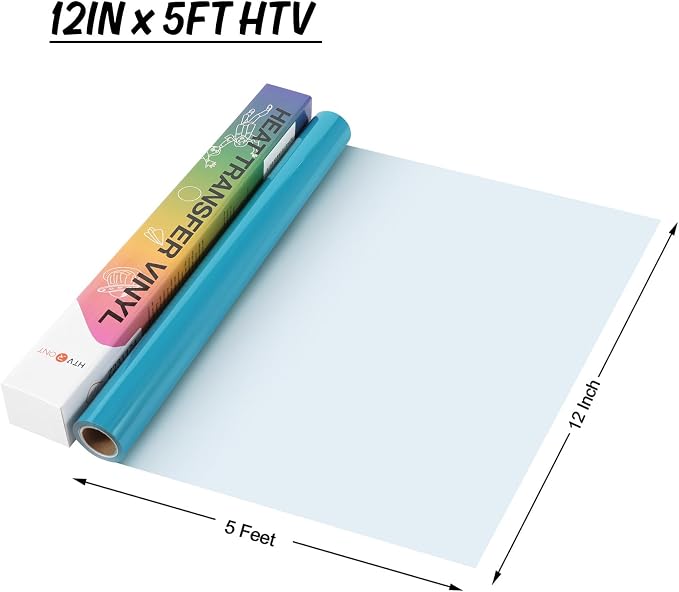 HTVRONT HTV Vinyl Rolls Heat Transfer Vinyl - Image 7