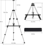 Art Easel Stand for Painting or Sign, Portable Adjustable 66 inches Display - Image 3