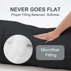 DOWNCOOL Large Body Pillow Insert- Breathable Full Body Pillow - Image 3