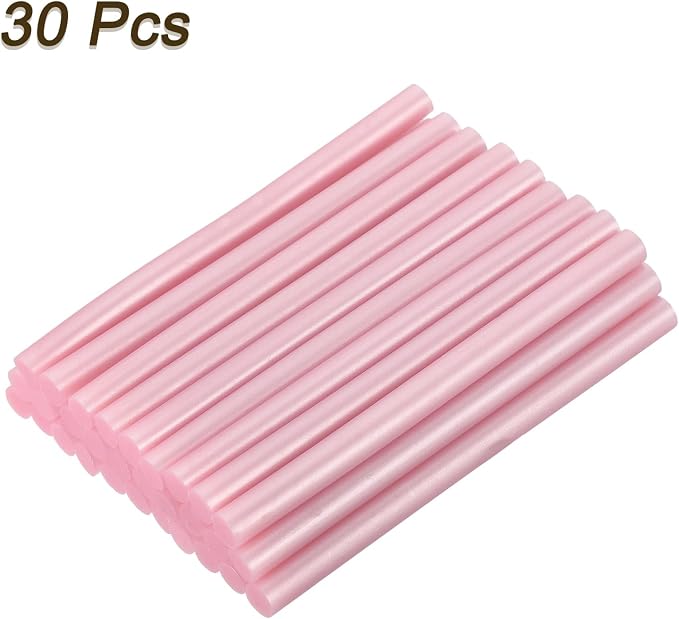 uxcell 30pcs Mini Hot Glue Gun Sticks 4-inch x 0.27-inch High Sticky Small Hot - Image 3