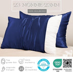 PROMEED 23 Momme Silk Pillowcase 2 Pack - Image 2