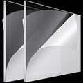 Roowest 2 Pcs 36 x 36 Inch, 1/4 Inch Thick Clear Acrylic Sheet Plastic Acrylic by Roowest