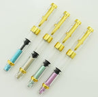 Lanxivi 4 PCS Yongsheng 3008 Piston Fountain Pen Fine Nib Transparent Diversity - Image 9