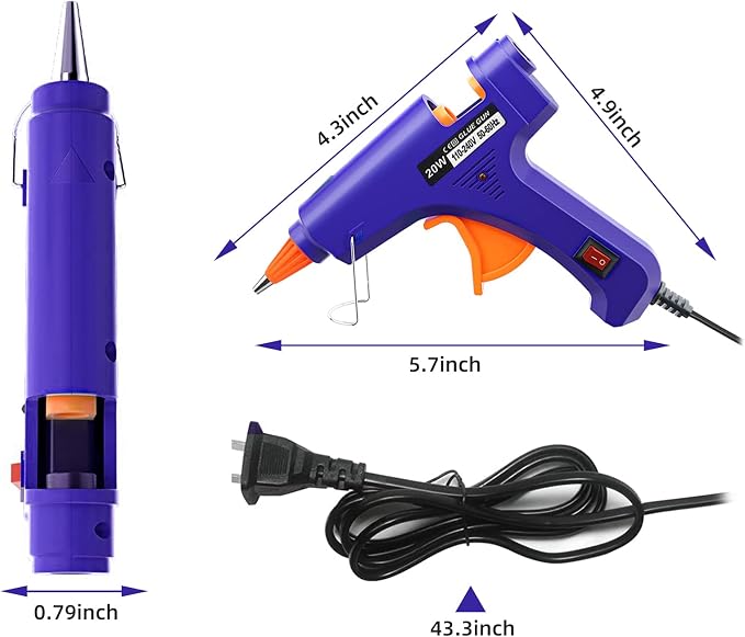 Hot Glue Gun Kit: Mini Hot Glue Guns Kit - Image 5