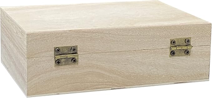 Cregugua 8 Pack 6 X 4 X 2 Inch Unfinished Wooden Box - Image 6