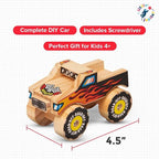 Little Jupiter DIY Wooden Kits w/Stickers - Image 3