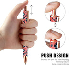 Ballpoint Pen 3Pcs Click Black Ink Metal Retractable 1.0 mm Medium Ballpoint - Image 2