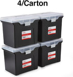 STAPLES File Box File Portable Tote, Letter Size - Image 9