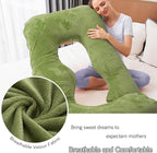 60 Inch Pregnancy Pillow for Sleeping, Extra Large U Shaped Body Pillow - Image 4