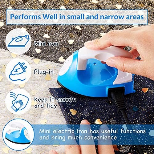 Honoson Mini Craft Iron Mini Heat Press Small Iron 3.93 x 2.36 x 2.76 in - Image 6