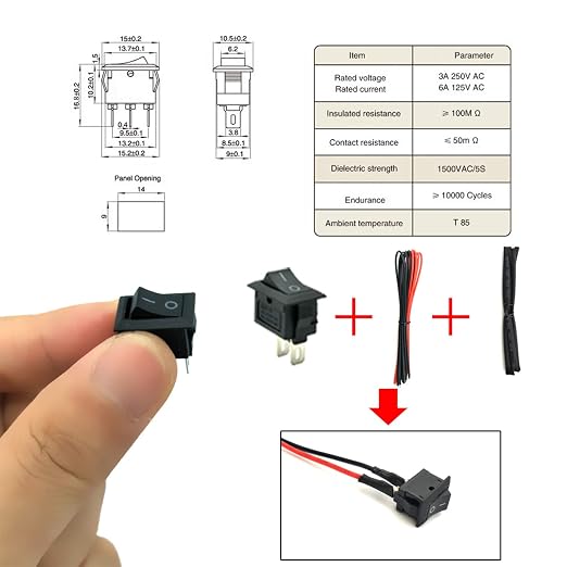 EUDAX 18 Set DC Motors Kit, Mini Electric 1.5-3V 24000RPM Hobby Motor - Image 5