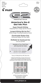Pilot G2 Pens, Premium Refillable and Retractable Rolling Ball Gel Pens - Image 3