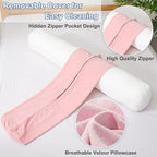 1 MIDDLE ONE Body Pillow for Adults, Bolster Pillow - Image 4