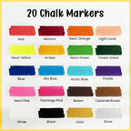 Chalkola Car Window Markers for Glass Washable - Image 2