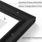 Vittanly 5x7 Picture Frames Set of 2, Ornate Vintage Photo Frame - Image 5