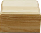 Creative Hobbies® Unfinished Mini Wood Craft Box - Image 4