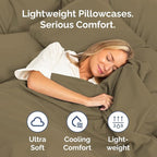 Body Pillowcases Set of 4-20x54 Long Body Pillow Case - Image 3