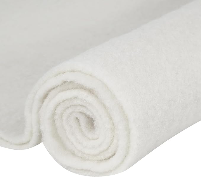 12" x 39" Wool Felt Fabric, Pure Merino Felt Fabric by FINDUFA