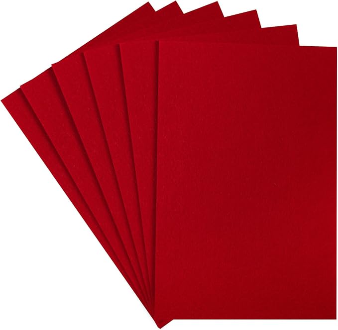 HaoFeiJH redFelt Fabric Sheets by HaoFeiJH