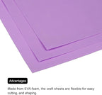 MECCANIXITY EVA Foam Sheets Light Purple 19.7 Inch x 17.7 Inch 0.8mm Thick - Image 5