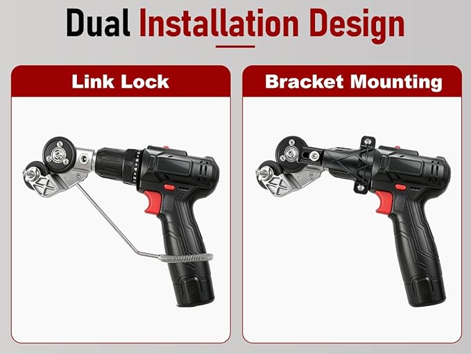 Sheet Metal Cutter for Electric Drill, Upgrade Fast Cutting Metal Shears Drill - Image 5