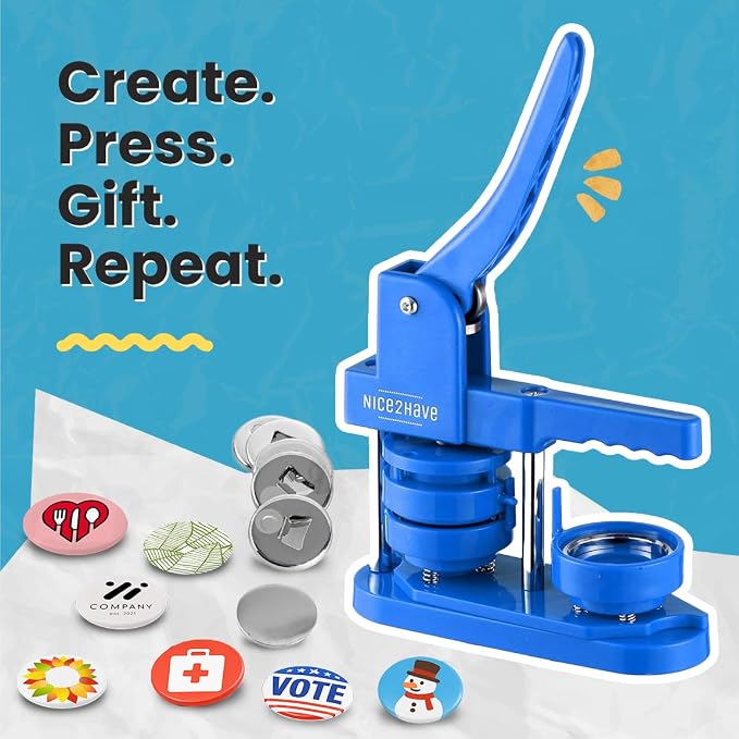 Button Maker Machine 2.25 Inch Pin Maker Kit - Image 8