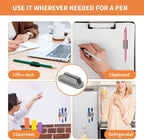 40 PCS Adhesive Pencil Holders for Desk, Silicone Pencil Holder - Image 3