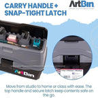 ArtBin 3-Tray Art Supply Box Versatile Organizer - Image 7