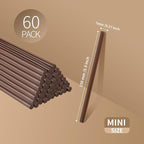MATUFF Brown Hot Glue Sticks Mini 0.27" x 5.9 inches, Hot Melt Mini Colored - Image 2