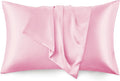 Love's cabin Satin Pillowcase Set of 2 King Size 20x36, Cooling Pillow Covers by Lovescabin