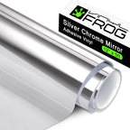 Vinyl Frog Glossy Chrome Mirror Craft Adhesive Vinyl Roll Chrome Mirror Silver by VINYLFROG