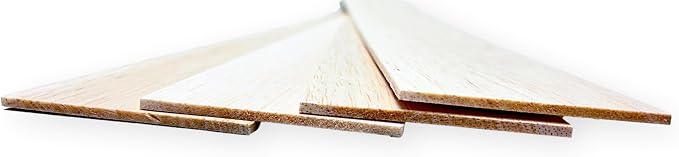 Proartek PK00039 Model BWH002X010 Pack of 10 Balsa Wood Sheets, and - Image 3