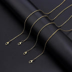 Lemonkey 24 Pack Necklace Chains Bulk, Bronze Plated DIY Cable Link Chains - Image 4