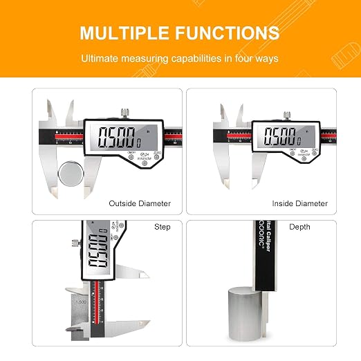 Digital Caliper, Durable Measuring Tool - Image 3